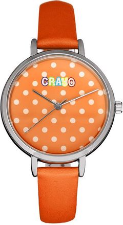Crayo Dot Quartz Orange Dial Unisex Watch CRACR5901