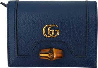 Gucci Gucci leren portemonnee Diana Bamboo