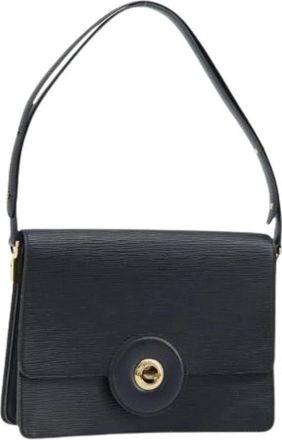 Louis Vuitton Pre-owned Vintage Schoudertas - Dames - Vintage Schoudertas - Zwart - ONE Size - Leer - Vintage