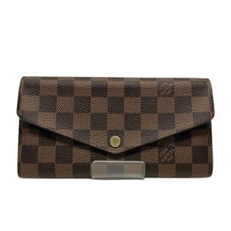 Louis Vuitton Pre-owned Wallets, male, Brown, Size: ONE SIZE Pre-owned Canvas wallets
