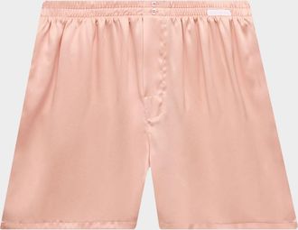 Dolce & Gabbana Men & apos;s Sporty Silk Boxer Shorts