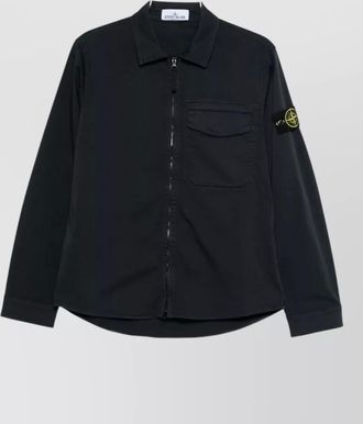 Stone Island long sleeve shirt buttoned cuffs chest pocket