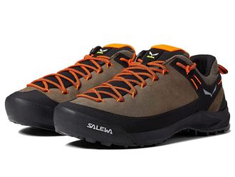 Salewa Wildfire Leather Mens Shoes Bungee Cord/Black : 8 M, Suede