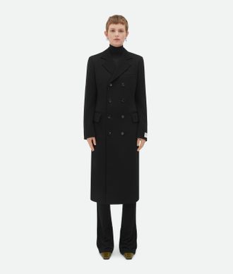 コート BOTTEGA VENETA Woman Coat Black 753426VKPH0 1000 Women's Bottega Veneta Coats - up to −75% | Stylight