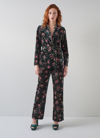 L.k. Bennett Womens Boyd Jackets, Green - Size 14 UK