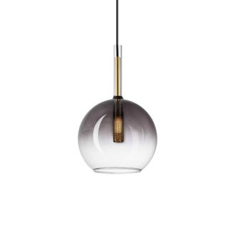 Netlighting Empire Dome Sphere Pendant Ceiling Light Black