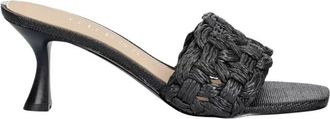 Guess Schoenen, Dames, Zwart, 40 EU, Leer, Dissy Heeled Mule