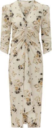 Isabel Marant Midi Kleedjes - Dames - Casual kleedjes - Beige - XS - Kleedjes