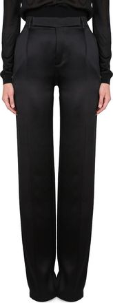 Saint Laurent Satin Flared Pants