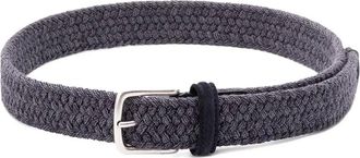 Anderson's Cintura elasticizzata intrecciata - Blu