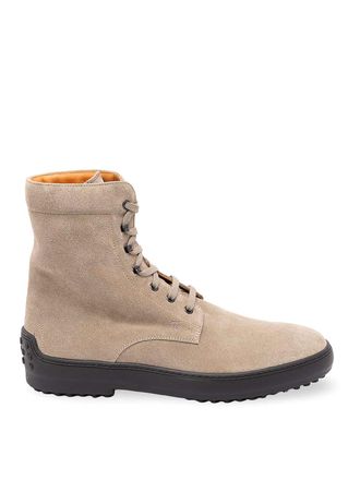 Tod's Gommino Ankle Boots In Suede