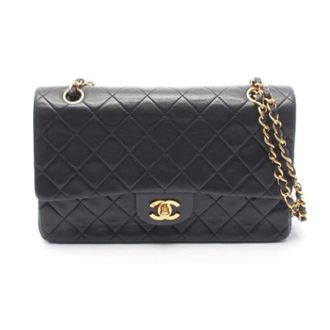 Chanel Pre-owned Vintage Schoudertas - Dames - Pre-owned - Zwart - Maat: ONE Size Leer