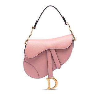 Dior Pre-owned Dior Mini Grained Calfskin Saddle Bag Ladies RLASZM0U7U4DVJLC