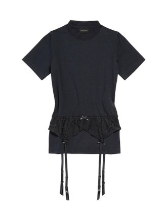 Balenciaga Lingerie Cotton T-Shirt-Donna
