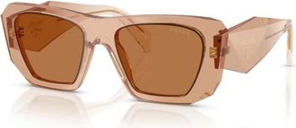 Prada Sunglasses, female, Brown, 53 MM, B18S 28E90Q Sunglasses