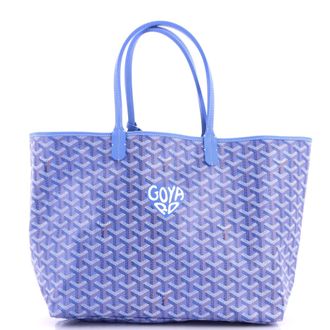 Goyard Saint Louis Reversible Tote Coated Canvas and Printed Canvas PM