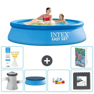 Intex Piscina Easy Set Redonda - 244x61 Cm - 7-piezas S317