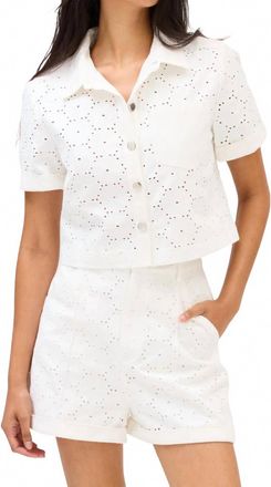 Allison New York Chloe Shorts In White