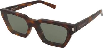 Saint Laurent unisex, Accessoires, Bruin, Maat: 57 MM