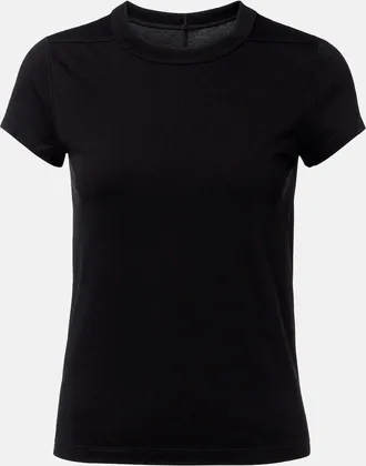 Rick Owens Cropped Level cotton jersey T-shirt