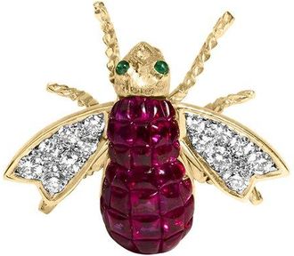 House of Brilliance Haus Of Brilliance 18K Diamond & Brooches And Pins Brooches And Pins