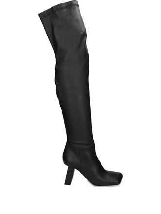 Vic Mati&eacute; square-toe over-the-knee boots - Black