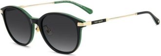 Kate Spade New York KS Karlyn 2/F/S Asian Fit 7ZJ/9O Womens Sunglasses Black Size 54