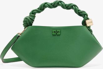 Ganni Green Mini Bou Bag