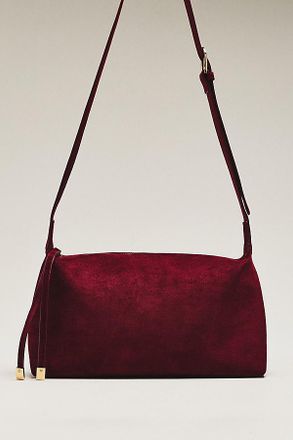 Maeve Faux-Suede Slouchy Shoulder Bag
