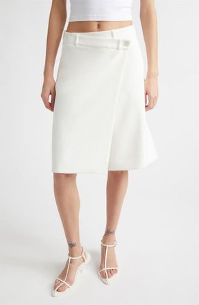 Coperni Circular Skirt in White at Nordstrom, Size X-Small