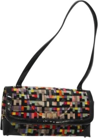 Chanel Pre-owned Shoulder Bags, female, Multicolor, Size: ONE SIZE Pre-owned Leather Shoulder Bag