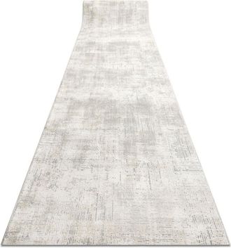 RugsX Rugsx - Alfombra De Pasillo Tuls 51231 Vintage Marfil / Gris 70 Cm Beige 70x570 Cm