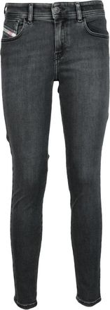 Diesel Stretch Skinny Jeans - Dames - Skinny Jeans - Zwart - W30 - Katoen - Jeans