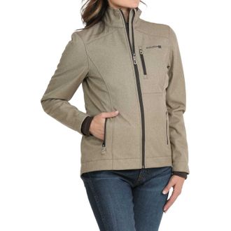 Cinch Womens Conceal Carry Bonded Jacket In Stone