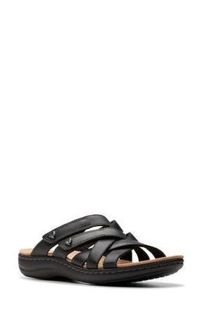 Clarks Laurieann Bali Sandal in Black Leather at Nordstrom Rack, Size 6
