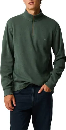 Rodd & Gunn Alton Ave Regular Fit Pullover Sweatshirt in Army Green at Nordstrom, Size Xxx-Large