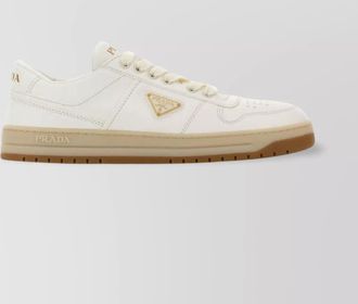 Prada nappa leather low-top sneakers downtown