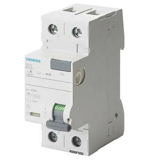 SIEMENS 2 Polos 40a 30ma 5sv3314-6