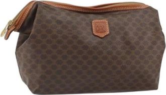 Celine Pre-owned Clutches, female, Brown, Size: ONE SIZE Pre-owned Plastic Clutch