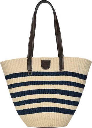 Max Mara Wkagennaio Bag In Woven Natural Fiber