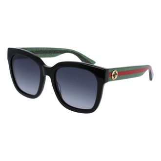 Gucci Sunglasses, female, Black, Size: 54 MM Gg0034Sn Sunglasses