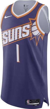 Nike Devin Booker Phoenix Suns 2023/24 Icon Edition Nike Mens Dri-FIT ADV NBA Authentic Jersey in Purple | DM6038-567
