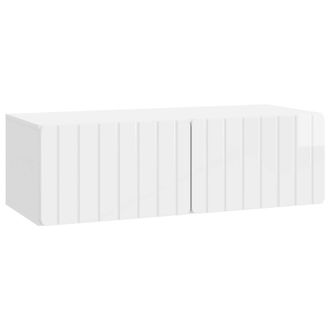 vidaXL Mueble Para Tv De Pared Brillante 98 X 41 X 30 Cm Vidaxl