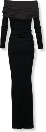 Entire studios Cavalier Dress - Dames - Avondkleed - Zwart - XS - Leer - Kleedjes