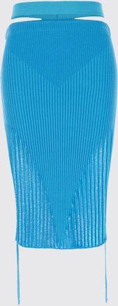 Andreadamo Skirt ANDREADAMO Woman color Gnawed Blue