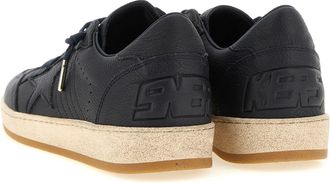Golden Goose Mens Blue Cowhide Low Top Sneakers