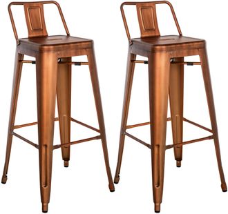 Clp Clp - Set 2x Taburetes Mason Cobre