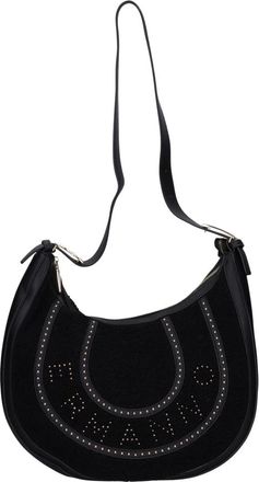 Ermanno Scervino Tas van imitatieleer en imitatiebont - Dames - Tassen - Zwart - Maat: ONE Size Leer
