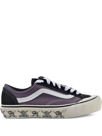 Vans 36 Decon skull-detail sneakers - men - Fabric/Fabric/Rubber - 4.5 - Purple