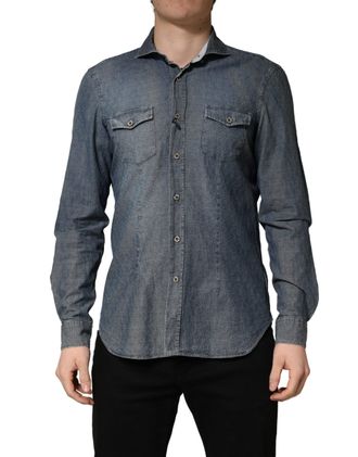Domenico Tagliente Long Sleeve Colla Mens Shirt (Pre-Owned)